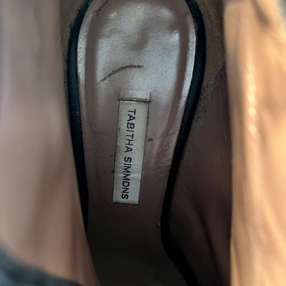 Tabitha Simmons black open toe booties - Picture 3 of 5